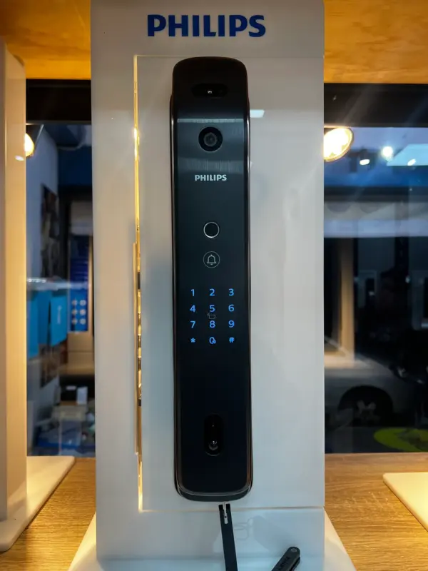 推薦電子鎖｜Philips 709FVP(人臉)(貓眼)｜士林研究鎖