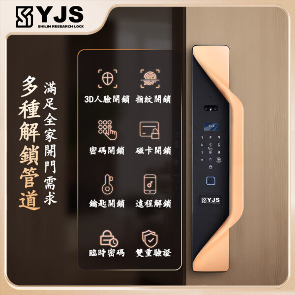 YJS S1 人臉雙攝電子鎖
