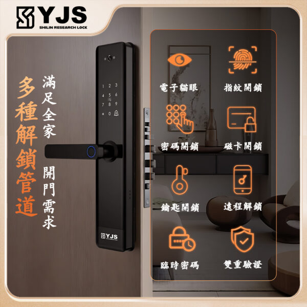 YJS M6貓眼電子鎖
