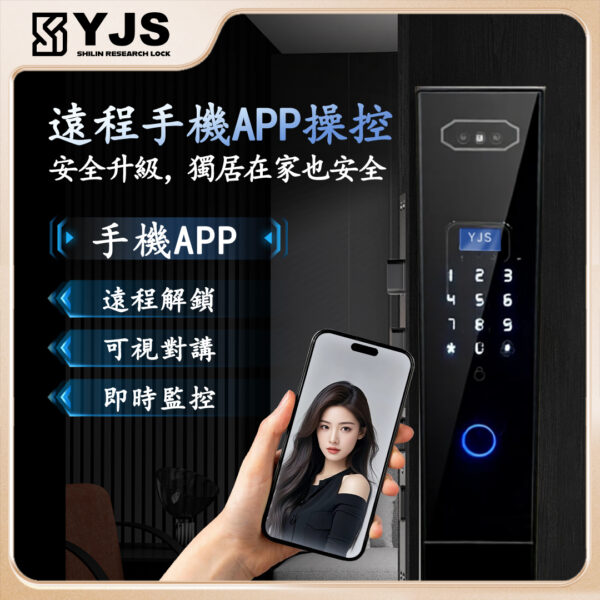 YJS W3C 人臉雙攝電子鎖