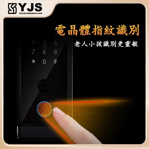 YJS D5S雙面辨識防水電子鎖