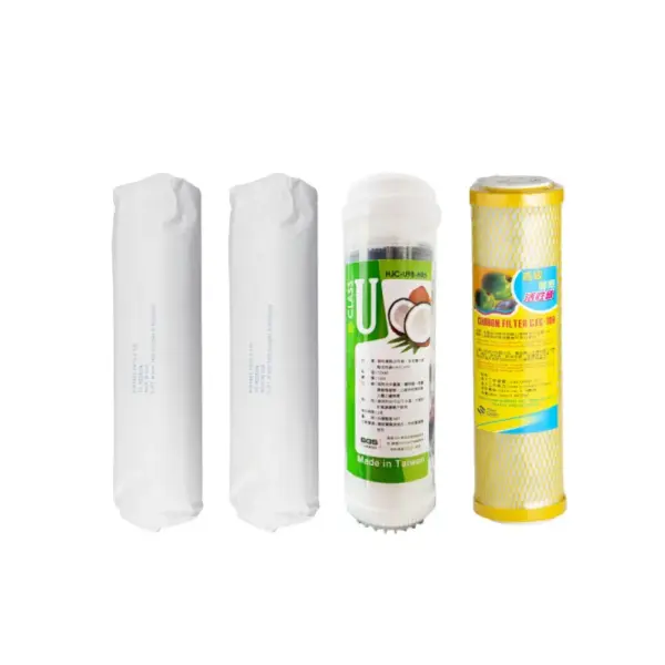 10吋 高級進口濾芯套組(4入) 10吋 高級進口濾芯套組(4入)