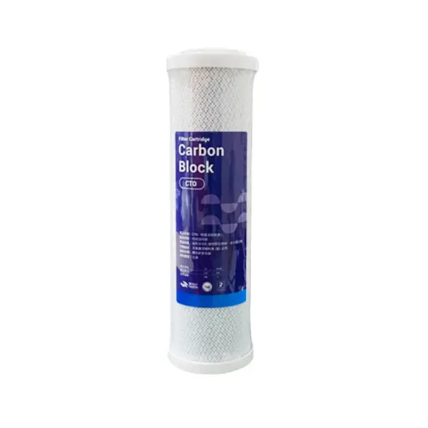 10吋柱狀CTO-活性碳濾芯(第三道) 10吋柱狀CTO-活性碳濾芯(第三道)