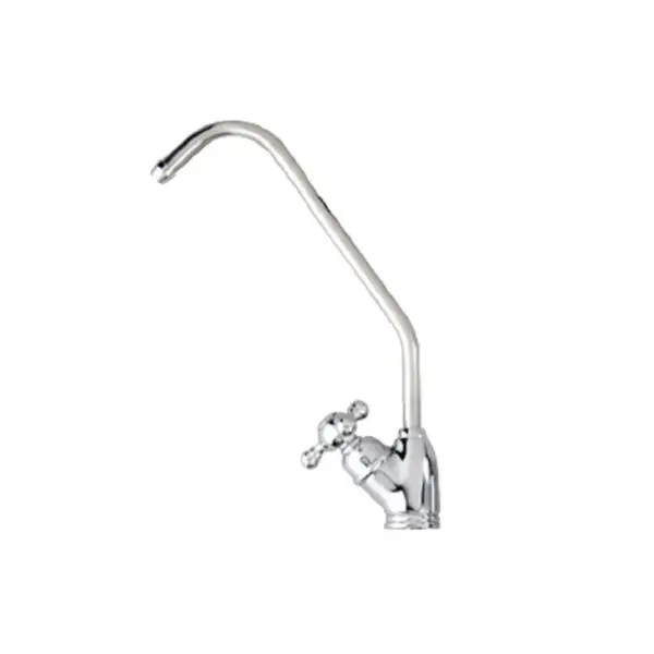 2分三叉陶瓷鵝頸龍頭