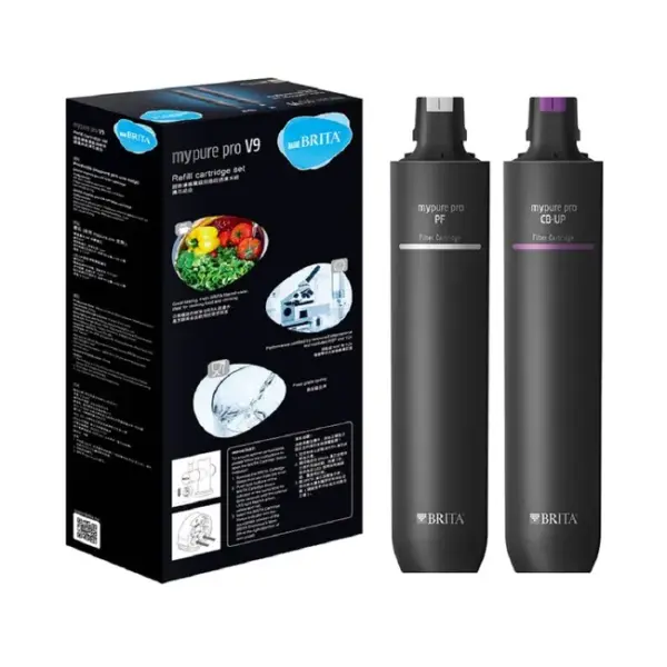 德國 BRITA 碧然德 mypure pro V9 濾芯組 (適用超微濾專業級三階段過濾系統)