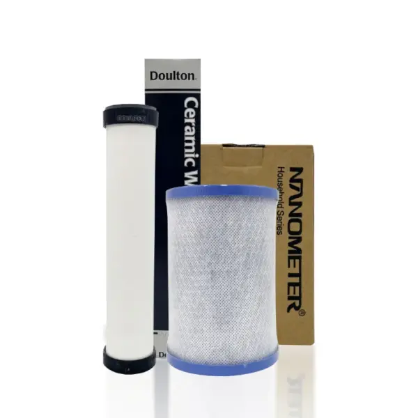 英國Doulton陶瓷濾心組(可適用金字塔) STERASYL矽藻型平頭丹頓搭配鎖牙濾心 通規非原廠
