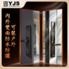 YJS M8 水平式 雙面防水防曬電子鎖